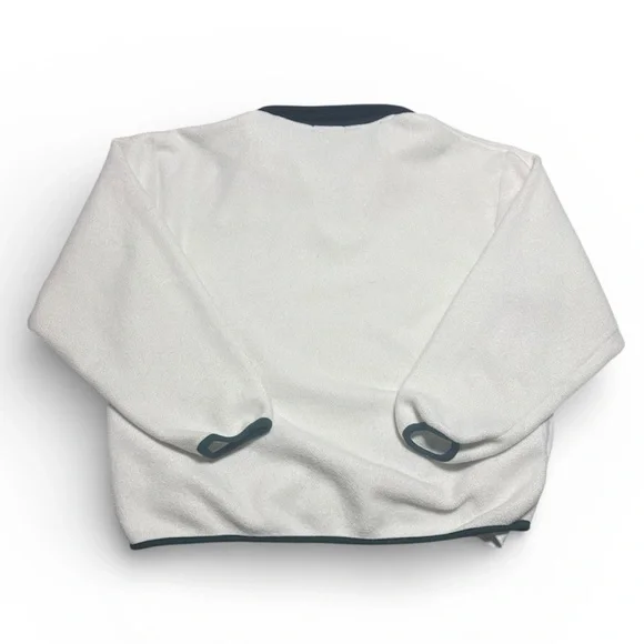 Nautica White Pullover with Navy Accents - Picture 2 of 3